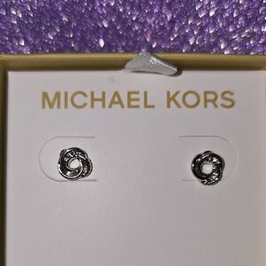 Michael Kors Silver Earrings